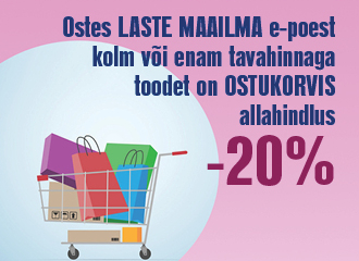 Poeta e-ostukorvi kolm või enam toodet ja hinnad -20%